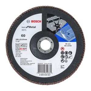 Disco de Lixa Flap Grão 60 180mm 2608606738 Bosch
