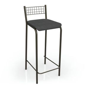 Banqueta Alta Génova Preto 1B705BRZ Kappesberg