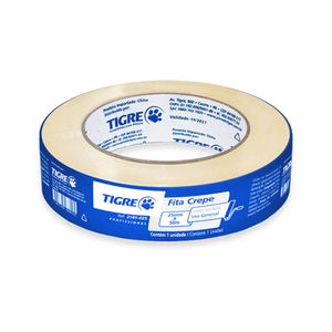 Fita Crepe 24mm x 50m Branca 2181-025 62181025 Tigre