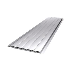 Forro de PVC Frisado MAX100 7mm 10 cm x 5 m Branco Vitesse