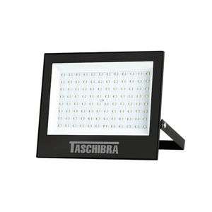 Refletor TR LED 100 100W 6500K Preto Taschibra