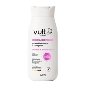 Hidratante Desodorante Corporal Hidraluronic Firmeza & Elasticidade 200ml 8843 Vult