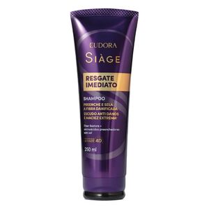 Shampoo Resgate Imediato 250ml 8947 Eudora Siàge