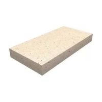 Tijolo Refratário 2,5cm Branco ST25 20426 Refrasul