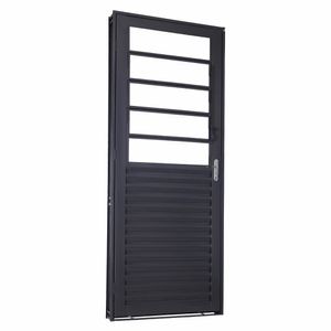 Porta de Aço Basculante 85 x 215 cm Lado Esquerdo 134044 Machado
