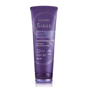 Shampoo Matizador Loiro Expert 250ml 8608 Eudora Siàge