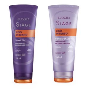 Kit Shampoo + Condicionador Liso Intenso 8703 Eudora