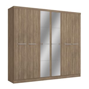 Guarda roupa 6 portas Nogal EX257 Kappesberg