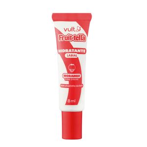 Hidratante Labial Fruit-tella Morango com Creme 8ml 9002 Vult