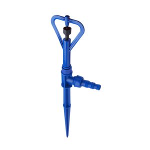 Aspersor com Haste e Adaptador para Mangueira P4 Azul 0072-8 Agrojet