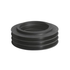 Espude para Ligação de Vaso Sanitário Preto 90102 Amanco
