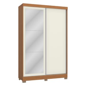 Guarda roupa 2 portas Canela/Off White CB01N571 Kappesberg