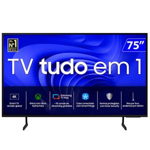Smart TV LED 4K 75" UN75DU7700GXZD Samsung