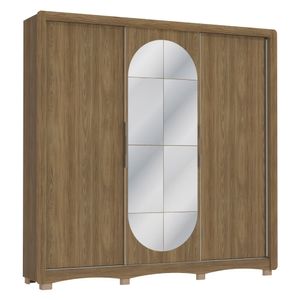Guarda roupa 3 portas Nogueira CB01N575 Kappesberg