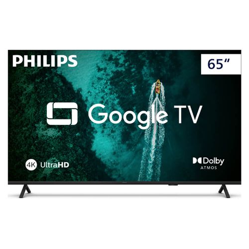 Smart TV LED 4K 65" Google TV 65PUG7419/78 Philips