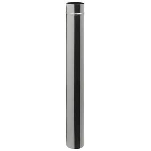Cano para Calefator Inox 100cm x 110mm C11.100IN Metávila