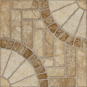 Piso Cerâmico Pompéia Marrom AD 50 x 50 cm Pisoforte