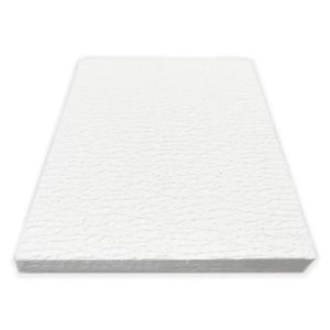 Placa de Isopor 100 x 120 x 2,5 cm Branco Brasmax