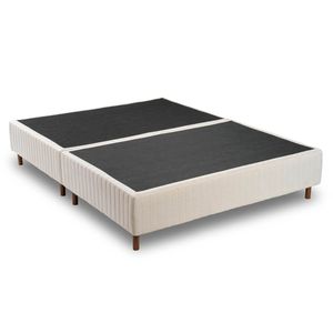 Box Queen 158 x 198 x 25 cm Linum Bege Kappesberg