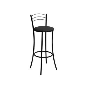 Banqueta Alta Preta BQ10 Lafatelli