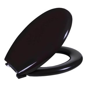 Assento Sanitário Almofadado Preto TPK/AS PR1 Astra