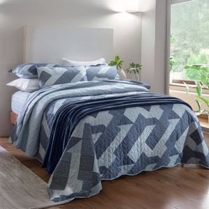 Jogo de Cama Queen 4 peças Attuale 150 Fios Sortido Corttex