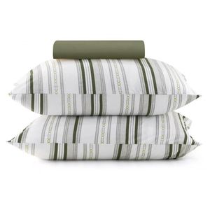 Jogo de Cama Casal 3 peças Malha 100% Spine Green 5025.0 Altenburg