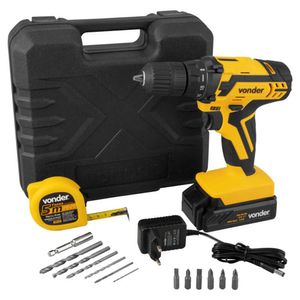 Parafusadeira Furadeira 12V PFV 012 60.01.012.000 Vonder