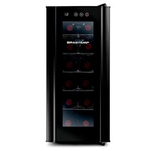 Adega Climatizada 12 Garrafas Preto 220V BZC12BEBNA Brastemp