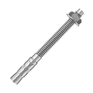 Chumbador PBA com Porca e Arruela 3/8" x 5cm Aço Bigfer