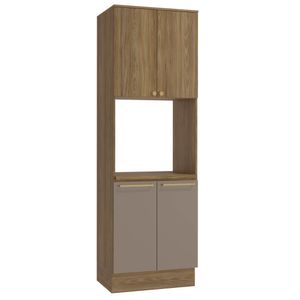 Kit Forno Botanic 70cm Nogueira/Fendi M630 Kappesberg