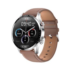 SmartWatch LVW-50CP Prata/Couro Level