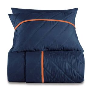 Jogo de Colcha King 3 peças Inverse Azul 6.1856 Altenburg