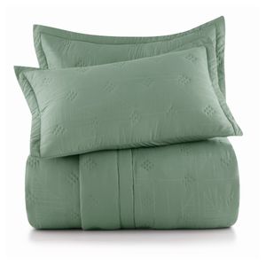 Jogo de Colcha Casal 3 peças Toque Acetinado Ultrawave Art Catedral 5220.0 Altenburg