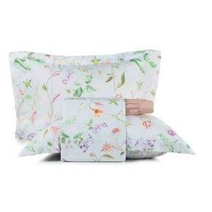 Jogo de Cama Casal 4 peças Toque Acetinado Flora Lis 5355.0 Altenburg