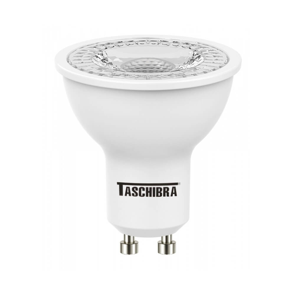 Lâmpada Led Dicróica MR16 4,9 W GU10 Taschibra