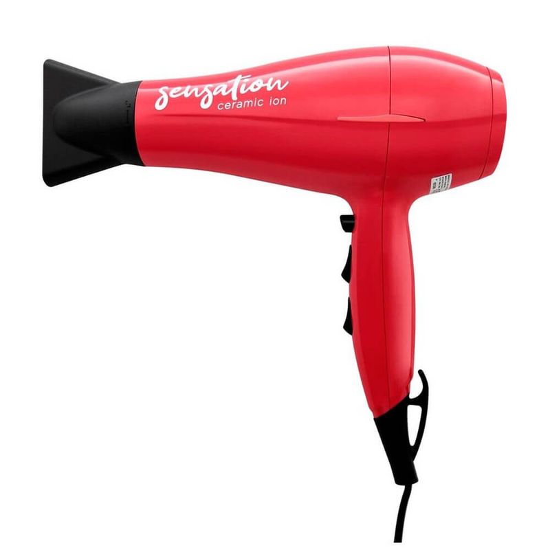 Kit Secador + Prancha Sensation Rosa 220V 1763 Gama Italy - Loja Solar