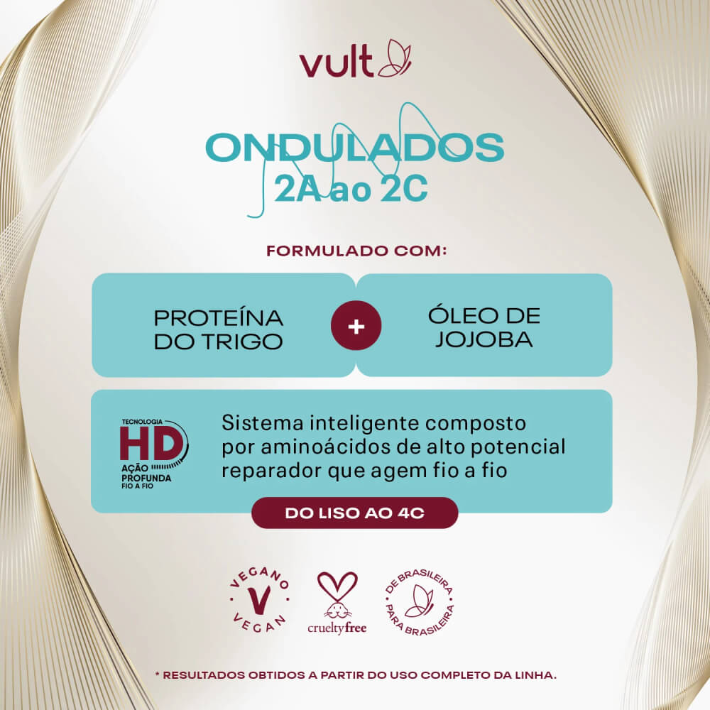 SHAMPOO VULT ONDULADOS 350ML 19816 CAROL BEAUTY