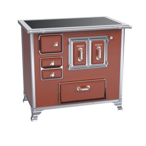 Fogão a lenha Nº 2 Século XVIII Premium Gabinete Direito Tabaco 29995 Venax