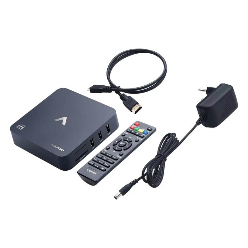 Smart TV Box 4K Android STV-2000 Aquário - Loja Solar