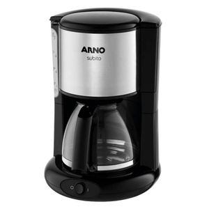 Cafeteira elétrica Subito Preta 220V CFS2 Arno