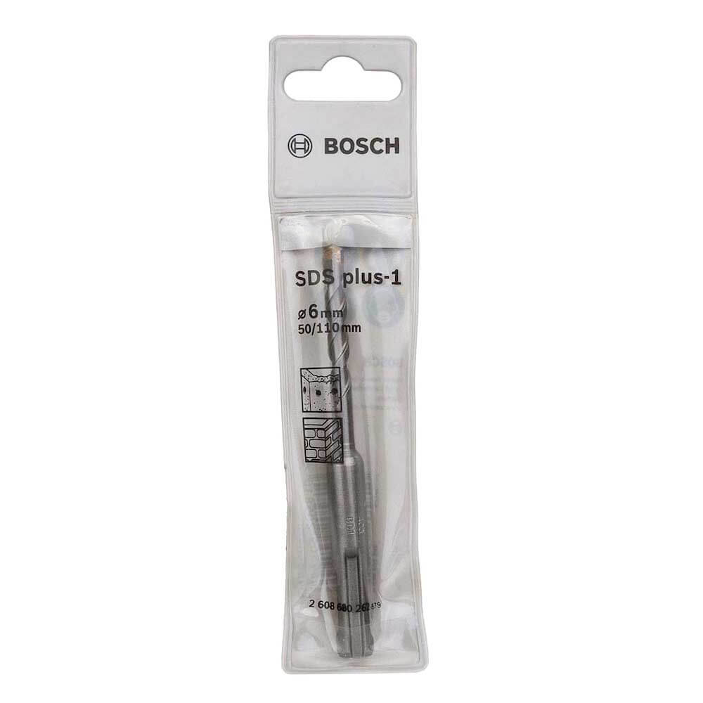 Broca para Concreto SDS Plus-1 6mm 2608680262 Bosch - Loja Solar