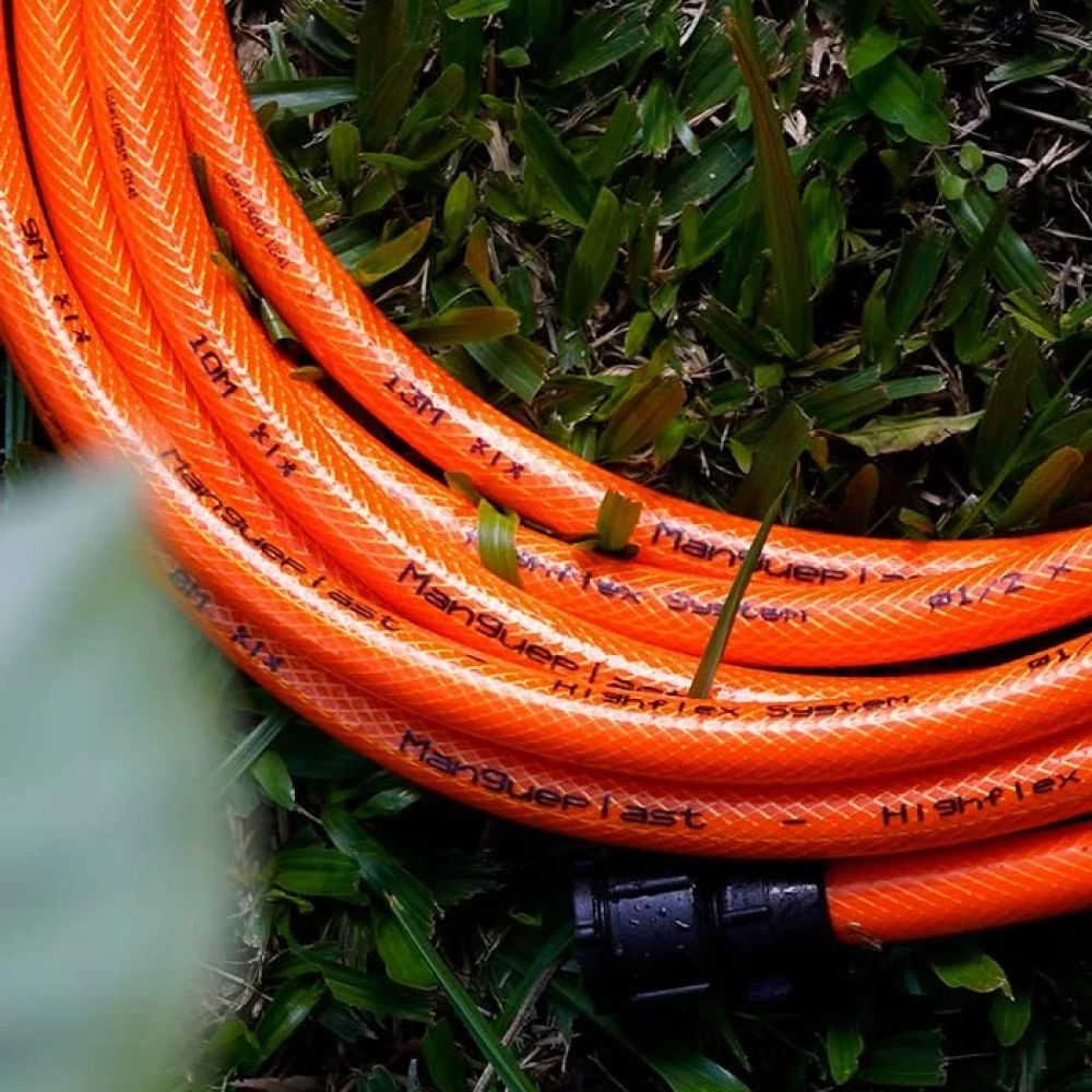 Mangueira Trançada Highflex Laranja 1/2