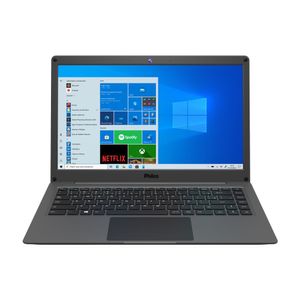 Notebook PNB14 Intel Celeron 4GB RAM 128GB SSD Cinza 14,1" FHD Philco