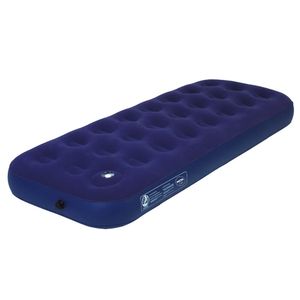 Colchão Inflável Solteiro com Fole Azul Marinho 9071 Mor