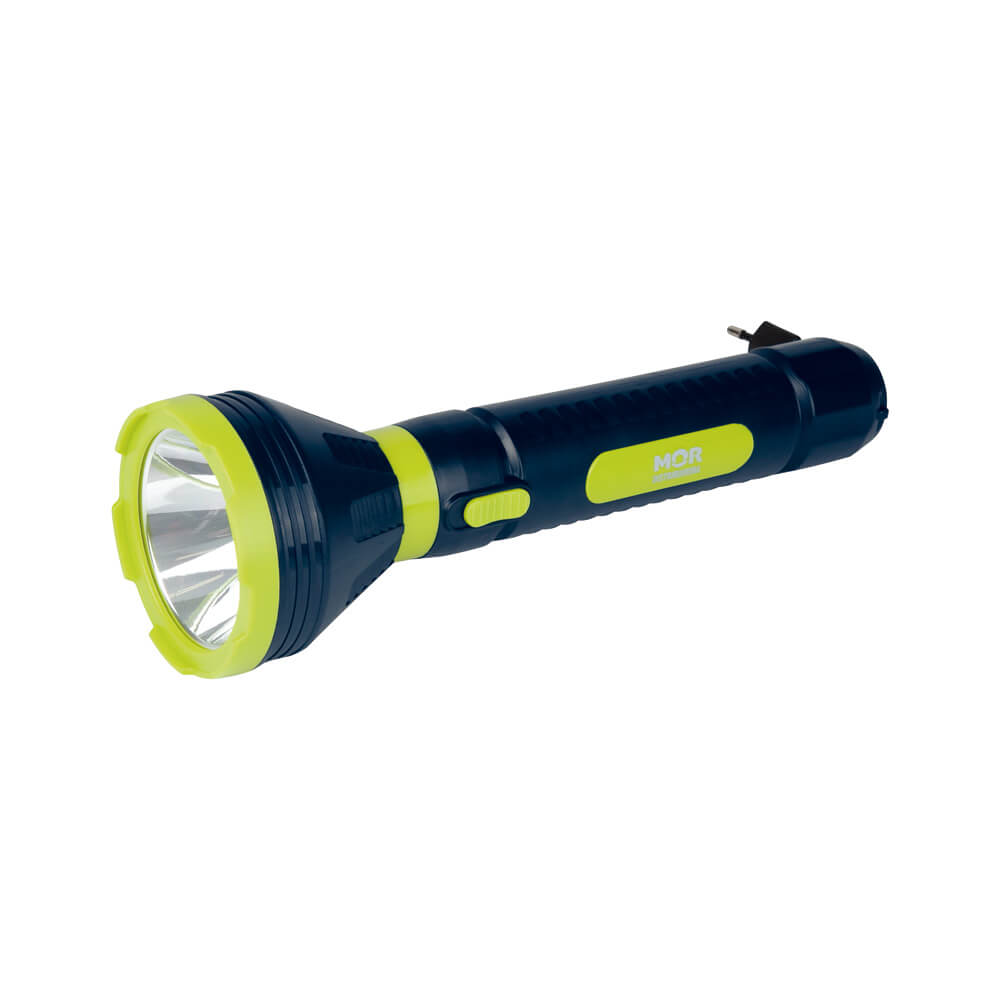 Lanterna LED Recarregável 250 Lúmens 9183 Mor - Loja Solar