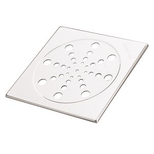 Grelha Quadrada Inox 15 x 15 cm 2930 Jackwal