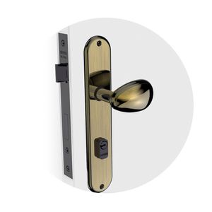 Fechadura Bora Golf Externa Antique Brass 03141.0450.15 Soprano