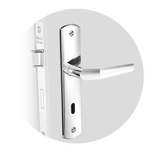 Fechadura Popline Reta Interna Cromado 03002.0811.18 Soprano