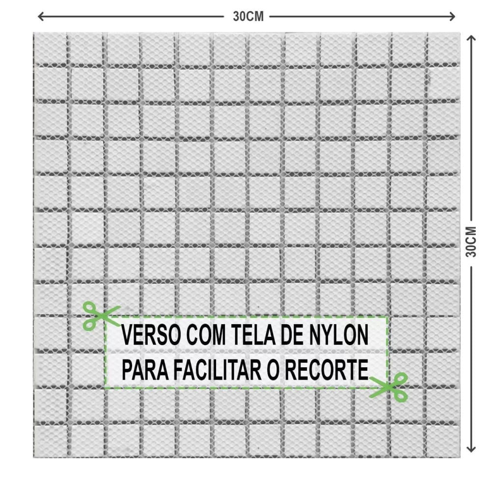 Pastilha de Vidro 30 x 30 cm AZ01 Aporcellanato - Loja Solar